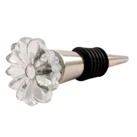 Clear Sunflower Wine Stopper